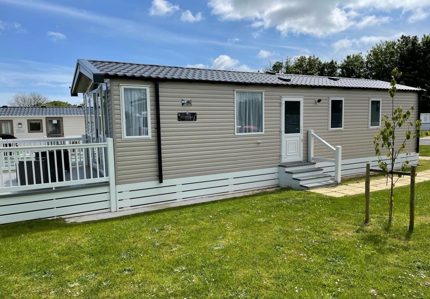 Luxury Caravan Cornwall Sleeps 4 Countryside View St Austell Exterior photo
